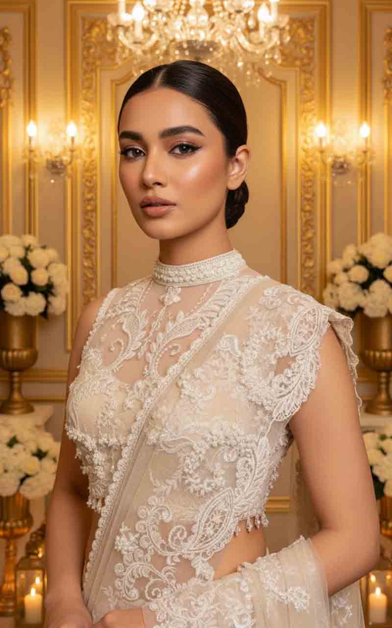 Threads and Motifs | Formal Dresses 25 | Embroidered Saree