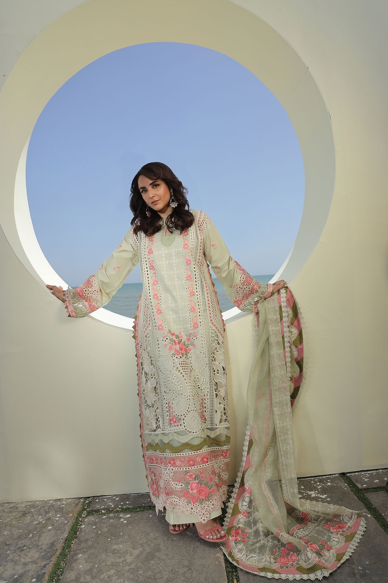 Maryam Hussain | Luxury Lawn 24 | HAVANA - Official Maryam Hussain - Agha Fabrics UK