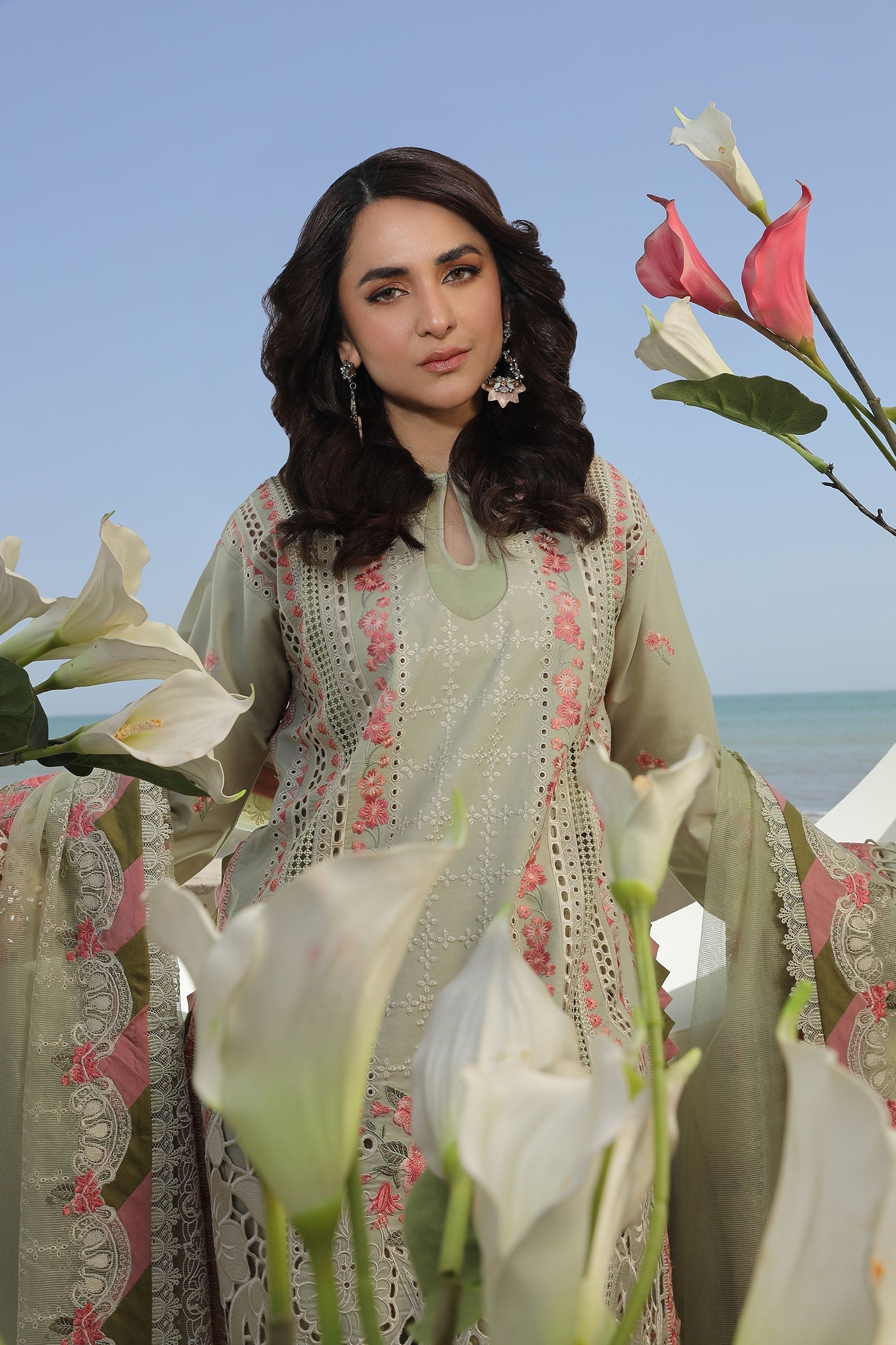 Maryam Hussain | Luxury Lawn 24 | HAVANA - Official Maryam Hussain - Agha Fabrics UK