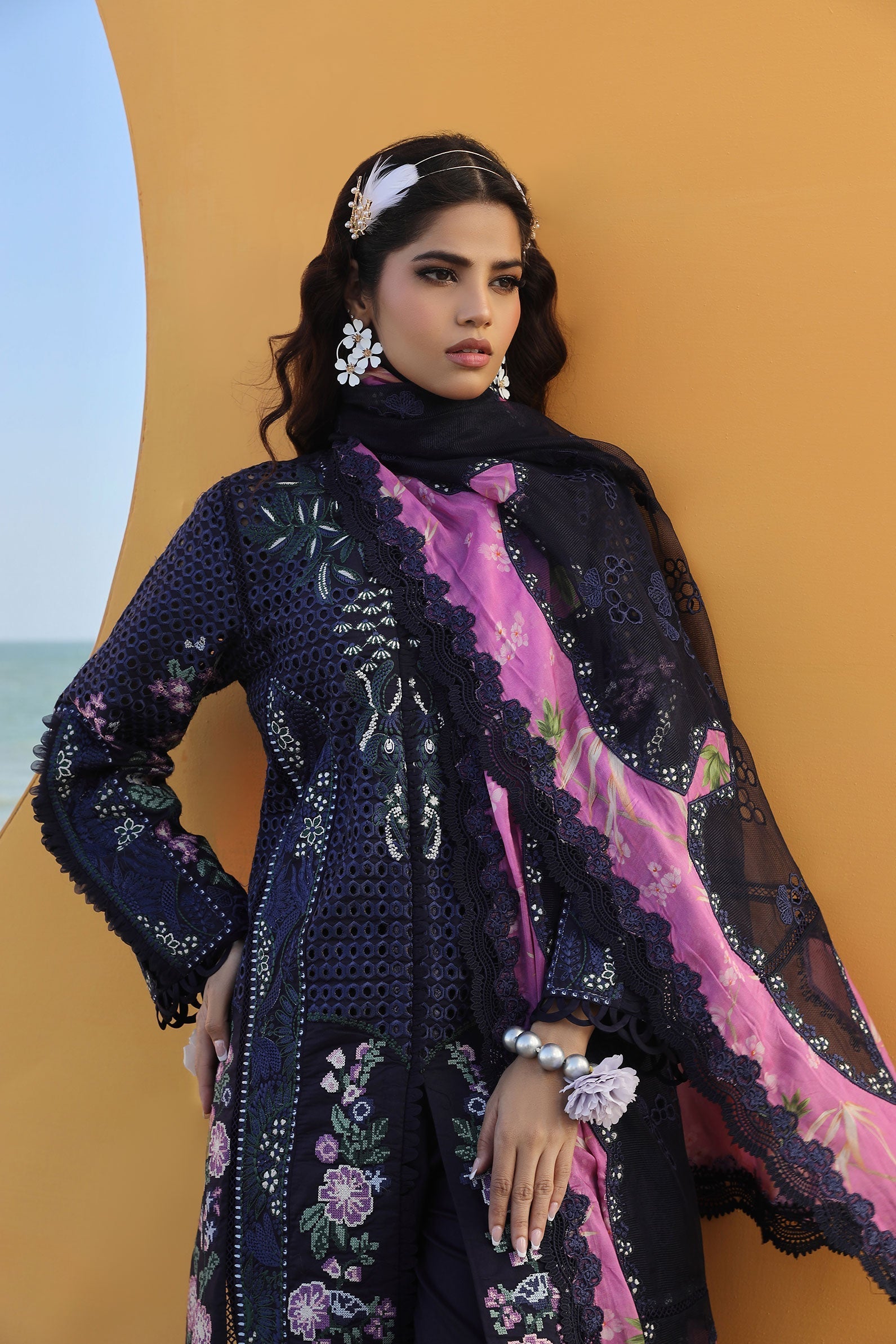 Maryam Hussain | Luxury Lawn 24 | ZOYA - Official Maryam Hussain - Agha Fabrics UK