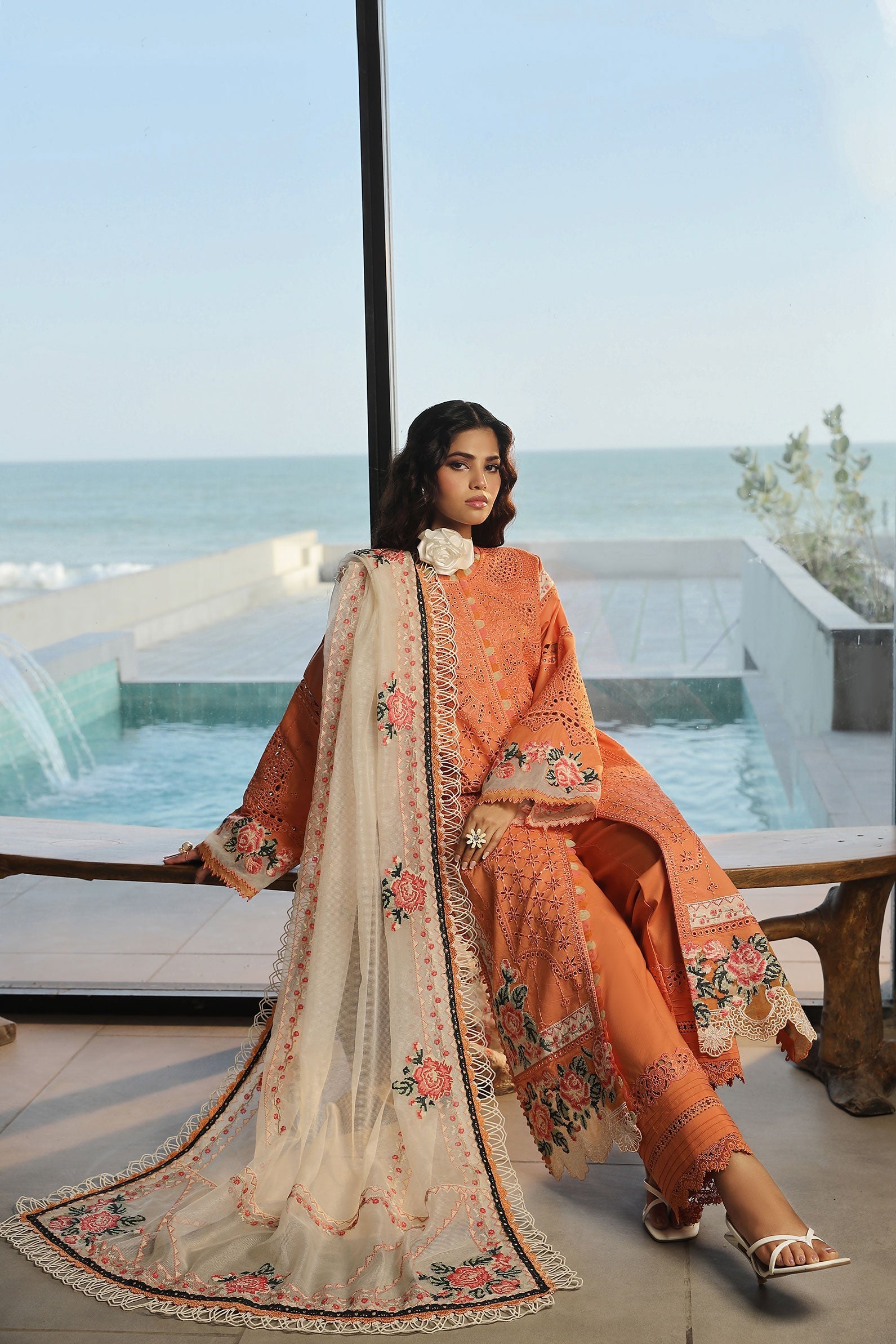 Maryam Hussain | Luxury Lawn 24 | XURI - Official Maryam Hussain - Agha Fabrics UK