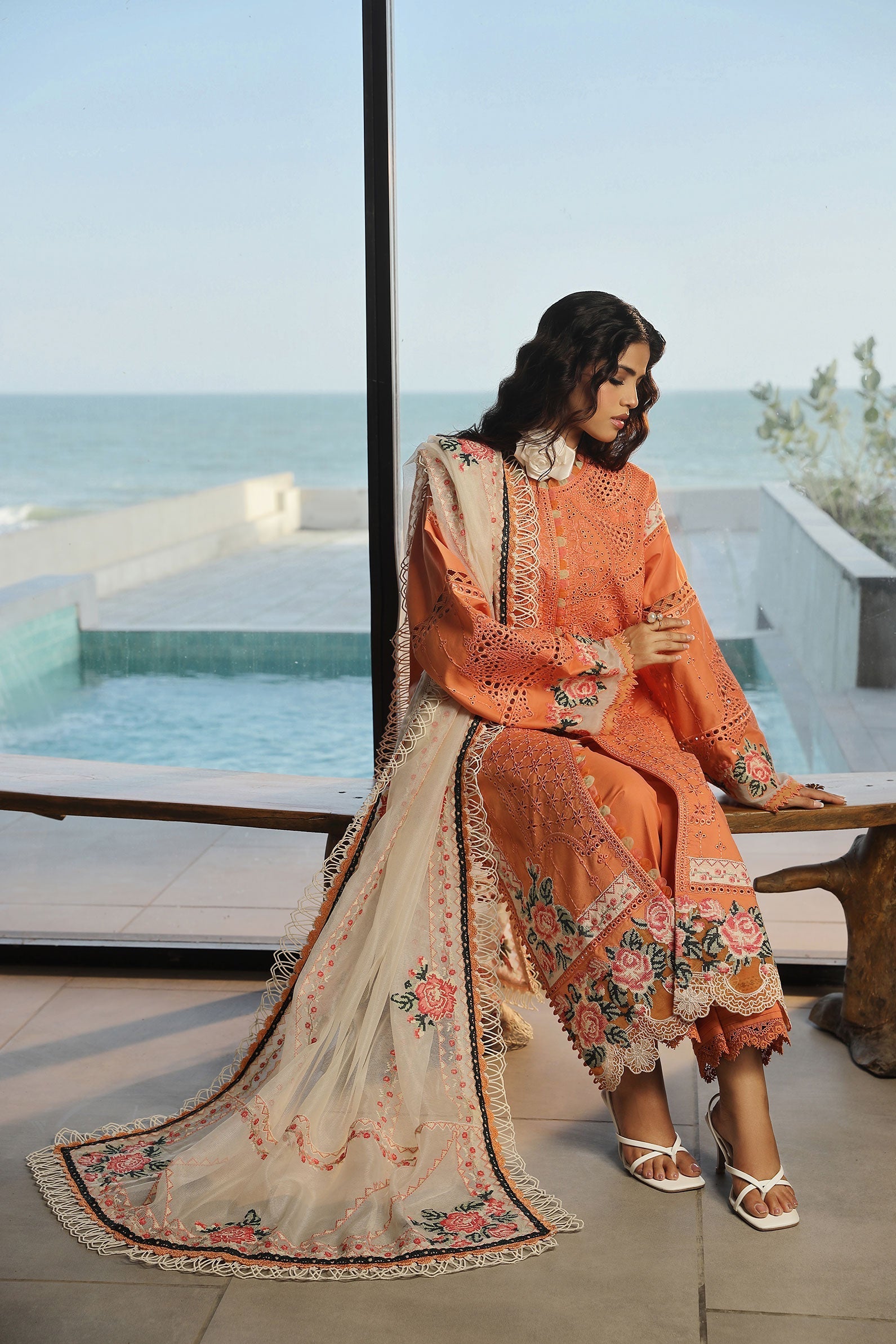 Maryam Hussain | Luxury Lawn 24 | XURI - Official Maryam Hussain - Agha Fabrics UK