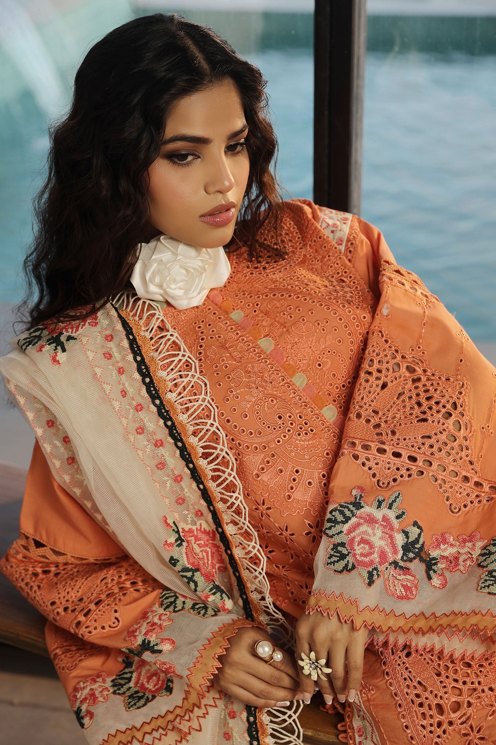 Maryam Hussain | Luxury Lawn 24 | XURI - Official Maryam Hussain - Agha Fabrics UK