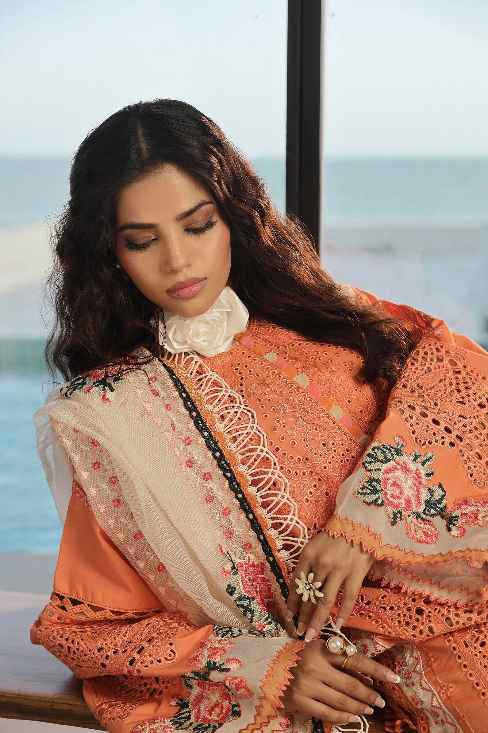Maryam Hussain | Luxury Lawn 24 | XURI - Official Maryam Hussain - Agha Fabrics UK