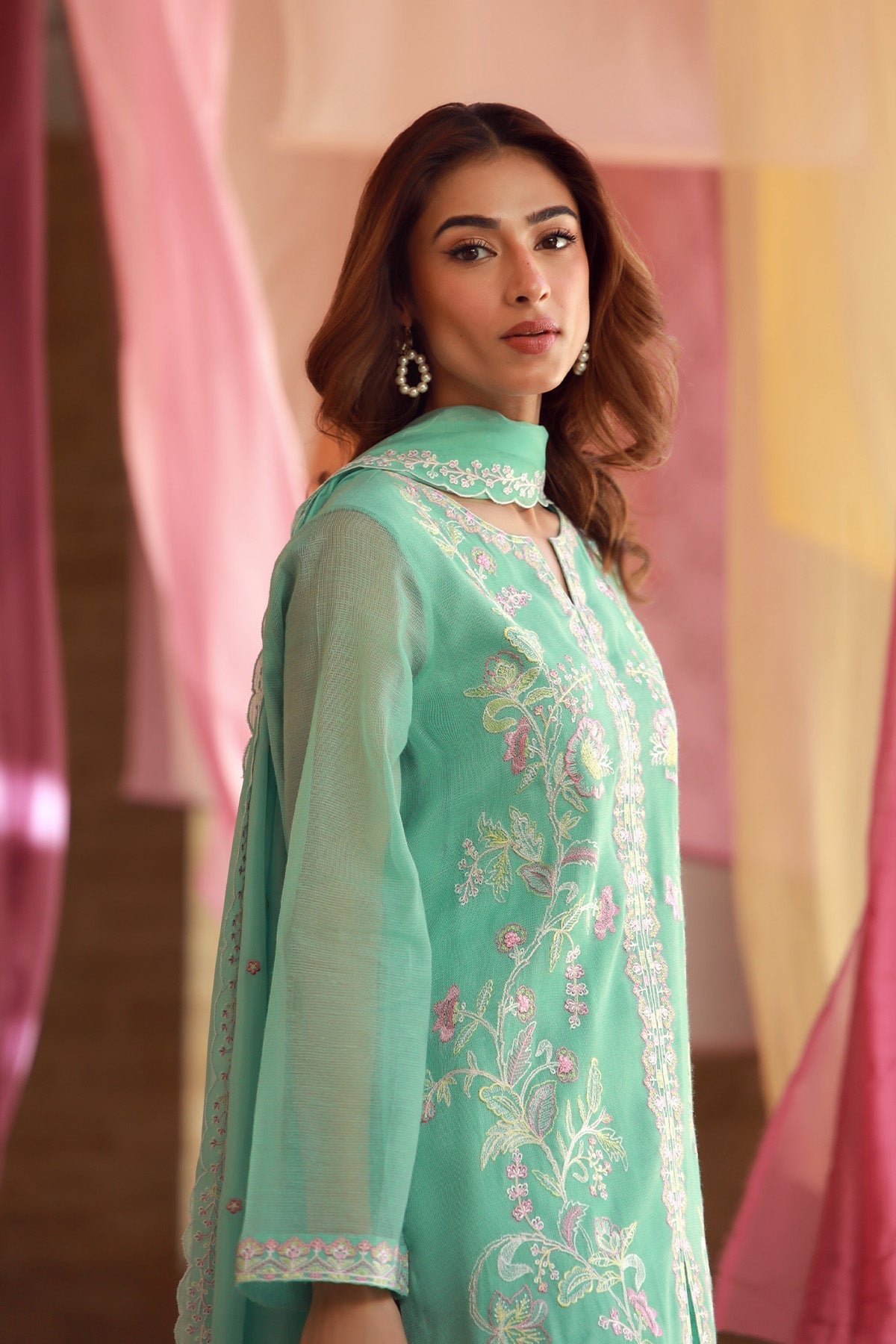 Sahar | Luxe Pret 25 | Mint Petal