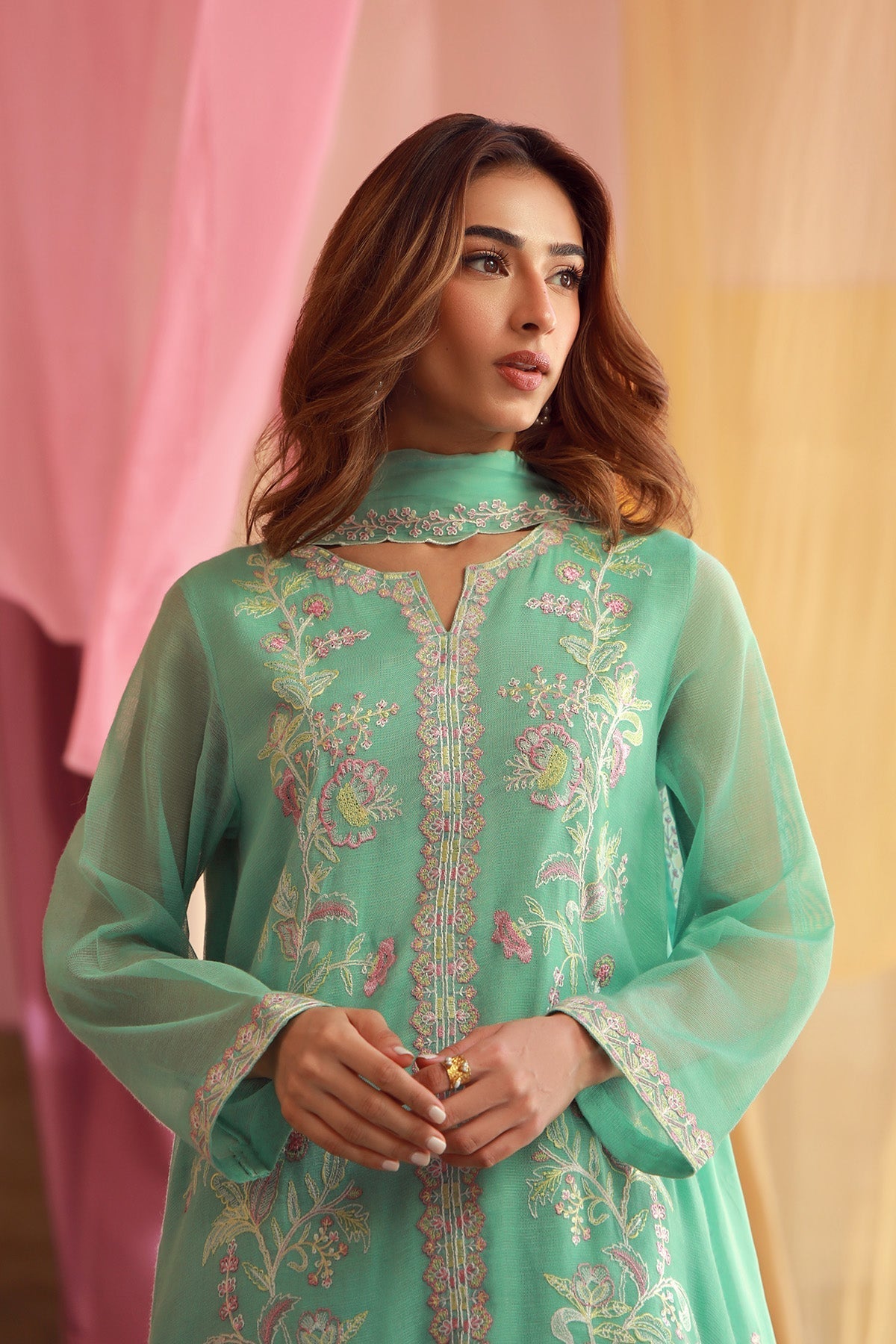 Sahar | Luxe Pret 25 | Mint Petal