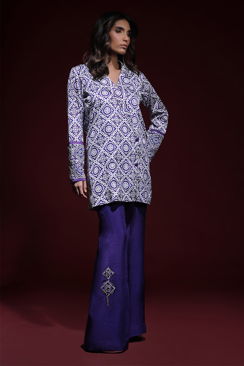 Wardha Saleem | Luxury Pret Fusion Wear | SAPHIR FORMAL CORD-SET (2PC)