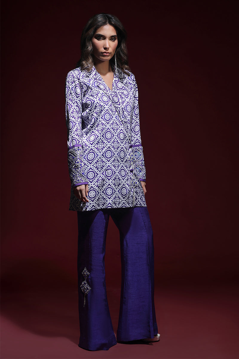 Wardha Saleem | Luxury Pret Fusion Wear | SAPHIR FORMAL CORD-SET (2PC)