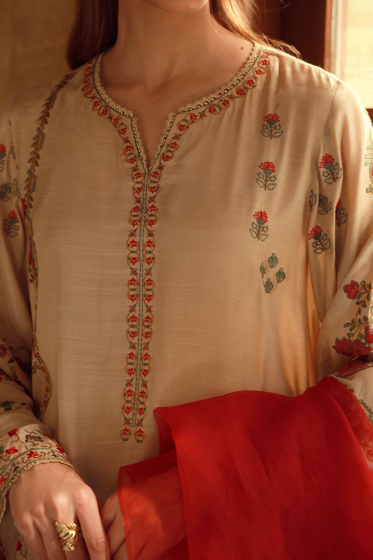 Sahar | Luxe Pret 25 | Crimson Bronze