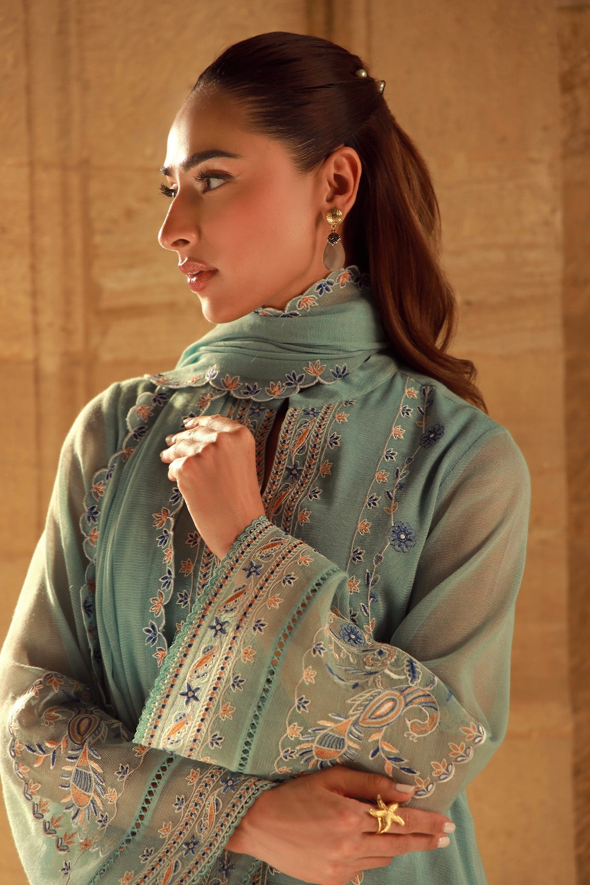 Sahar | Luxe Pret 25 | Persian Turquoise