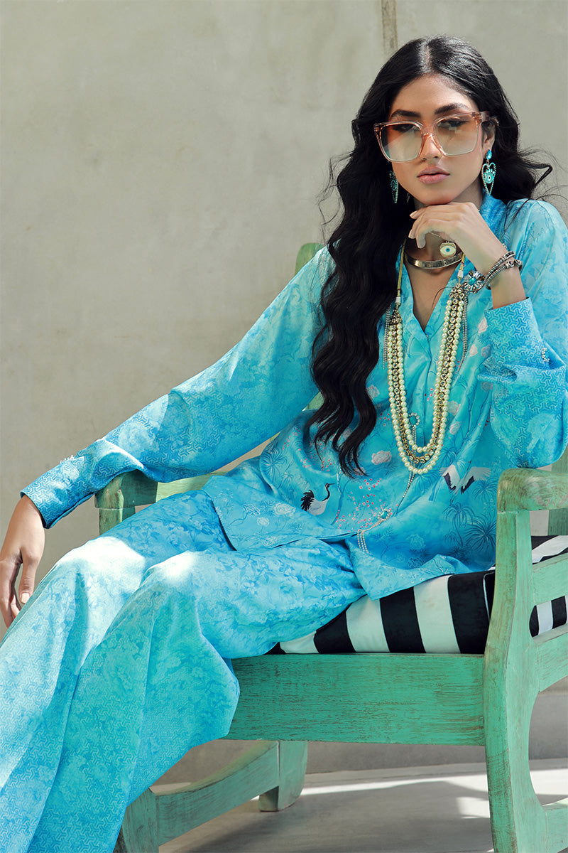 Wardha Saleem | Luxury Pret Fusion Wear | SKYE (2PC)