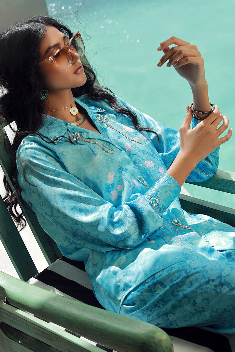 Wardha Saleem | Luxury Pret Fusion Wear | SKYE (2PC)