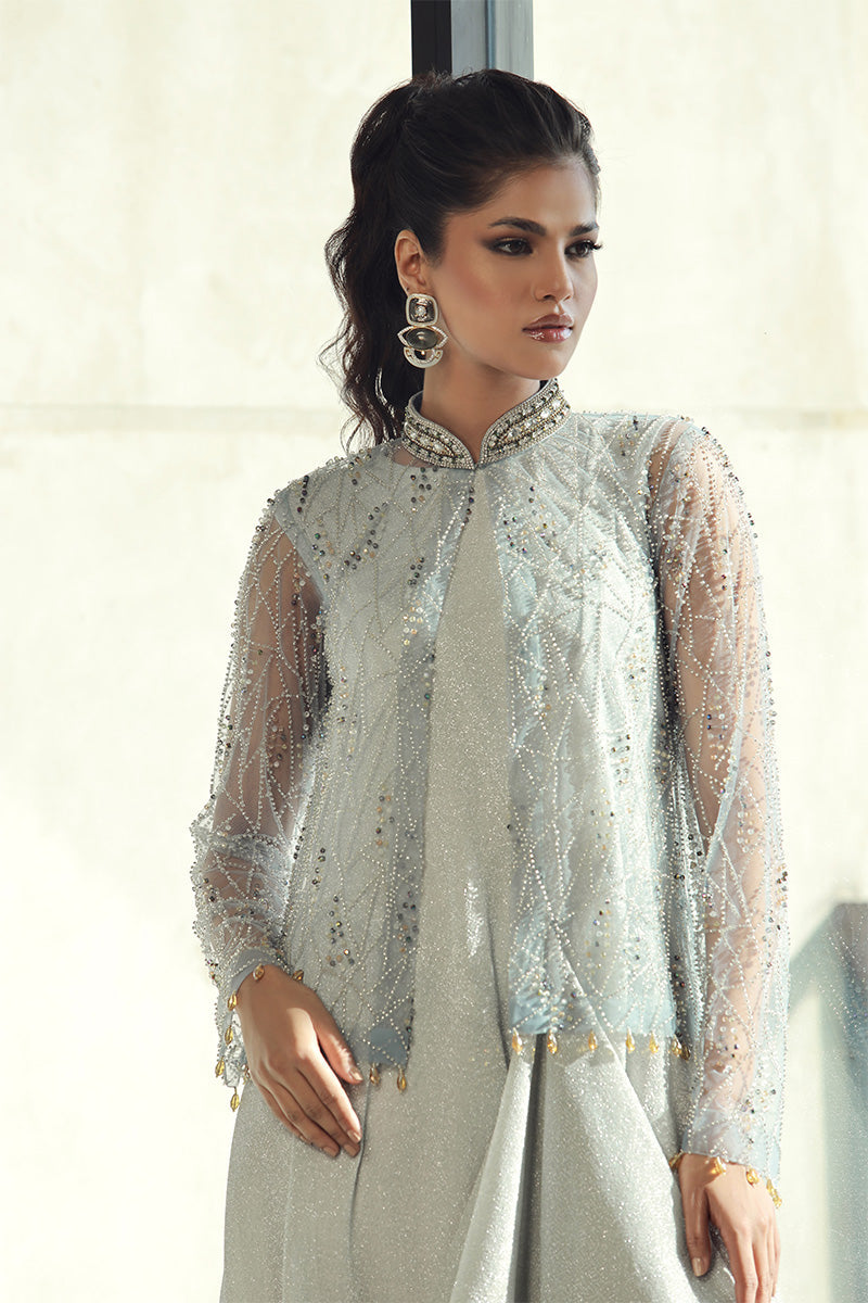 Wardha Saleem | Luxury Pret Fusion Wear | PEARL (2PC)