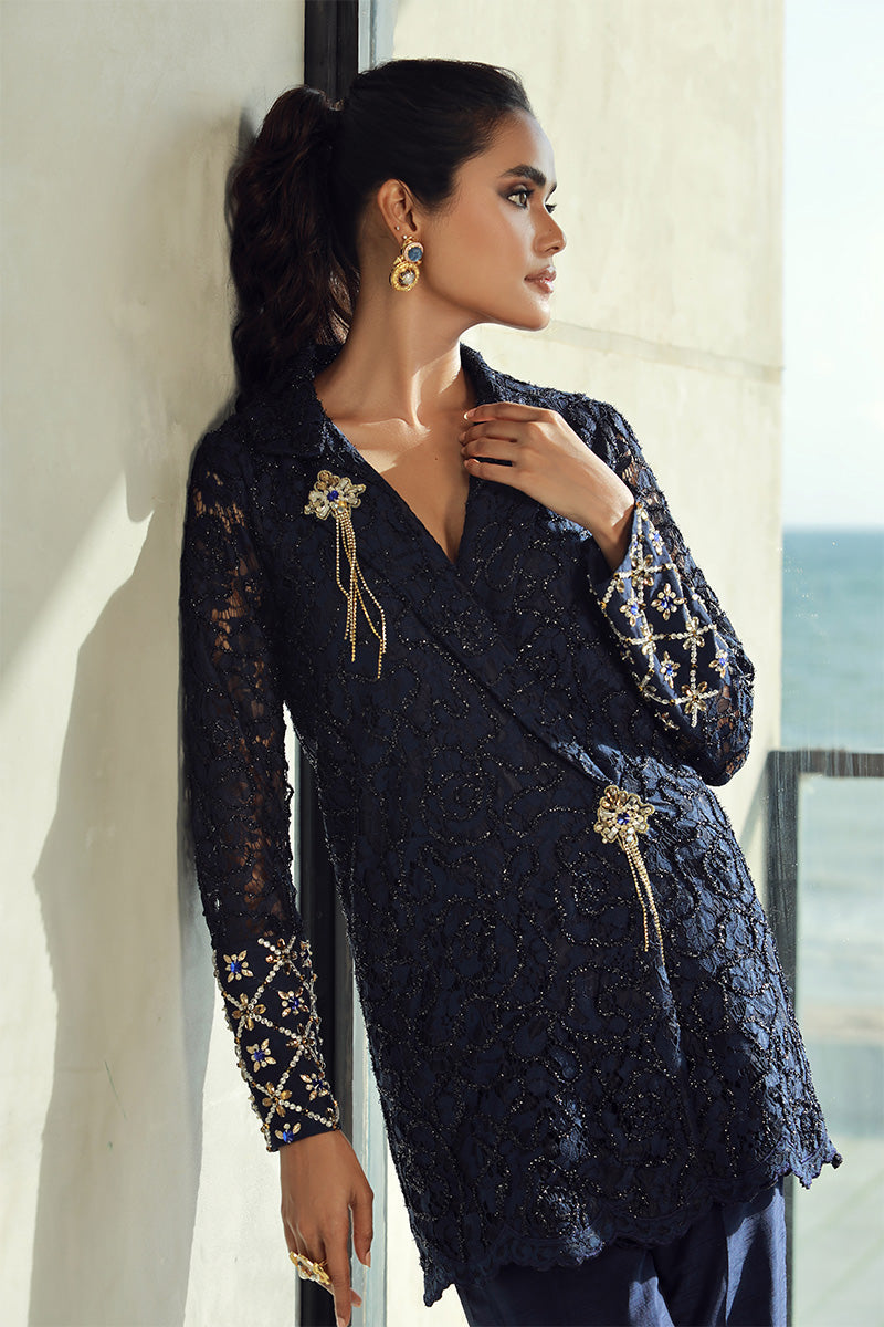 Wardha Saleem | Luxury Pret Fusion Wear | RENNE (2PC)