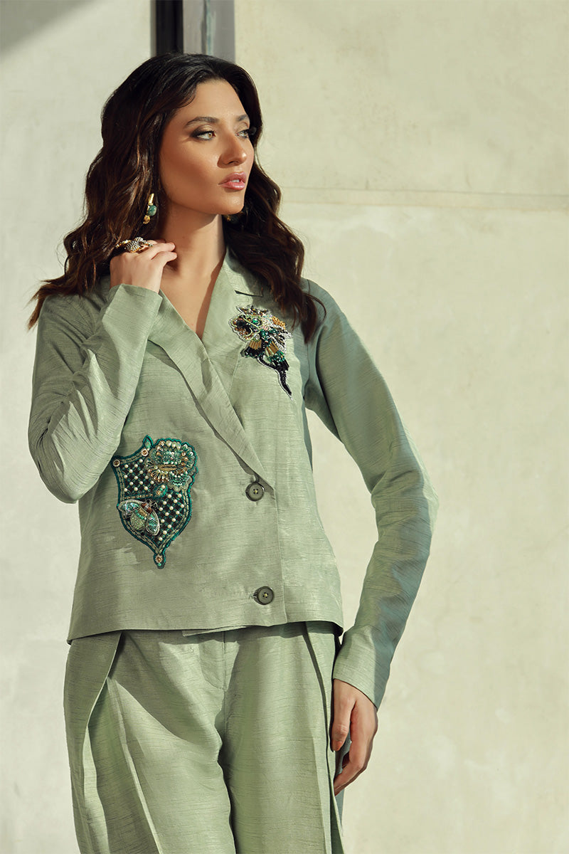 Wardha Saleem | Luxury Pret Fusion Wear | JULIA (2PC)