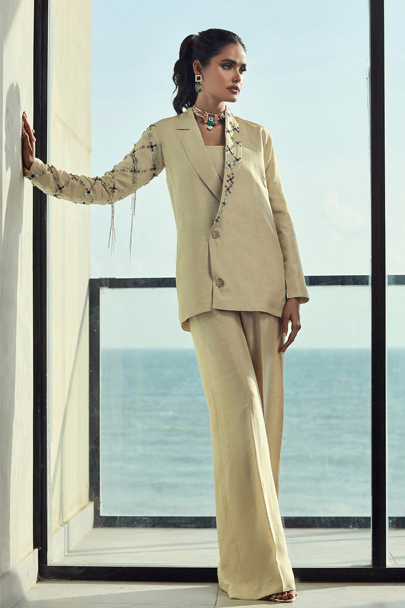 Wardha Saleem | Luxury Pret Fusion Wear | CLARA (2PC)