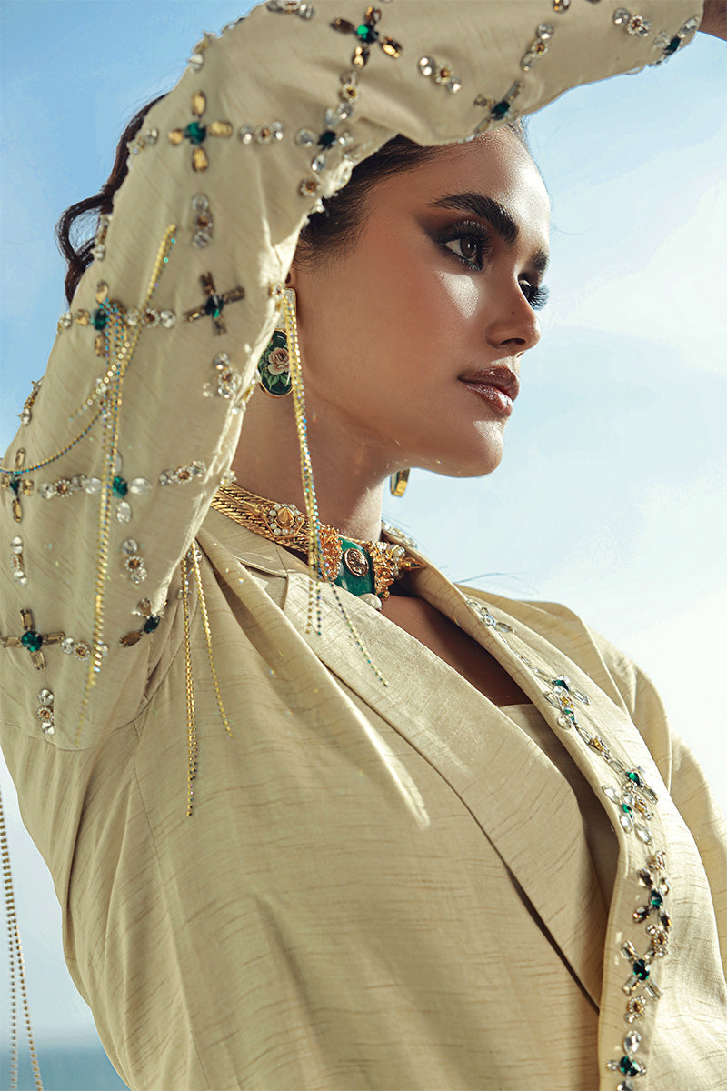 Wardha Saleem | Luxury Pret Fusion Wear | CLARA (2PC)