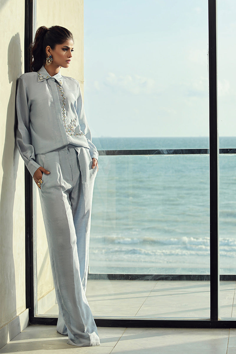 Wardha Saleem | Luxury Pret Fusion Wear | ELLA (2PC)