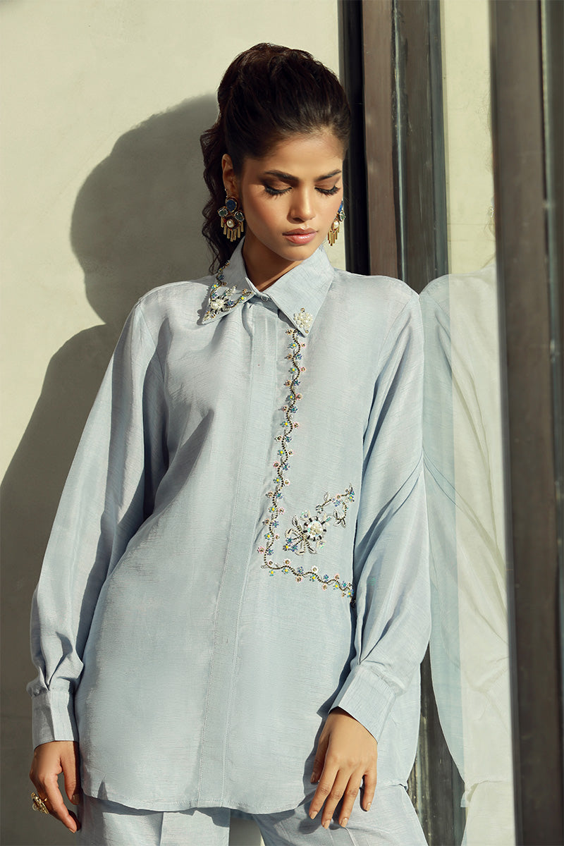 Wardha Saleem | Luxury Pret Fusion Wear | ELLA (2PC)