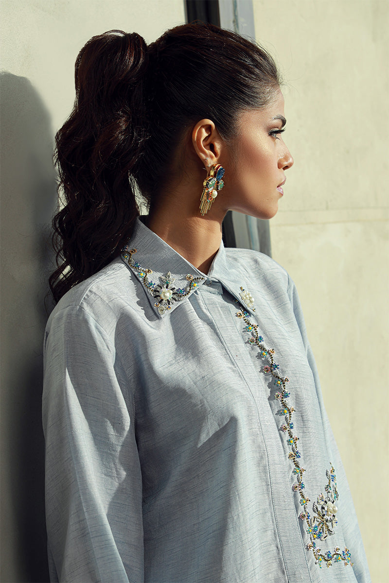 Wardha Saleem | Luxury Pret Fusion Wear | ELLA (2PC)