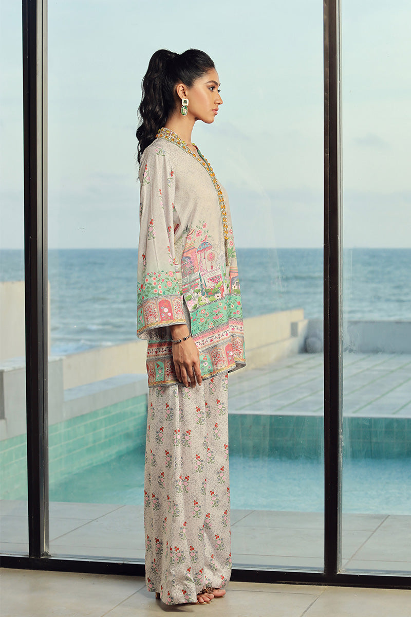 Wardha Saleem | Luxury Pret Fusion Wear | LILA (2PC)