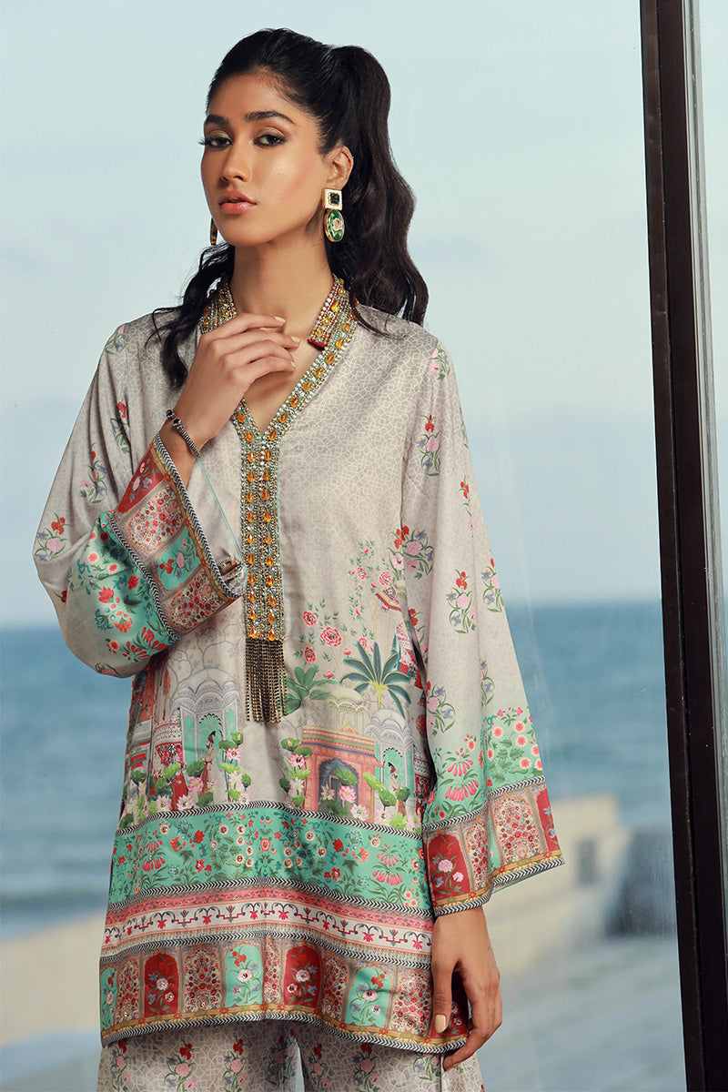 Wardha Saleem | Luxury Pret Fusion Wear | LILA (2PC)
