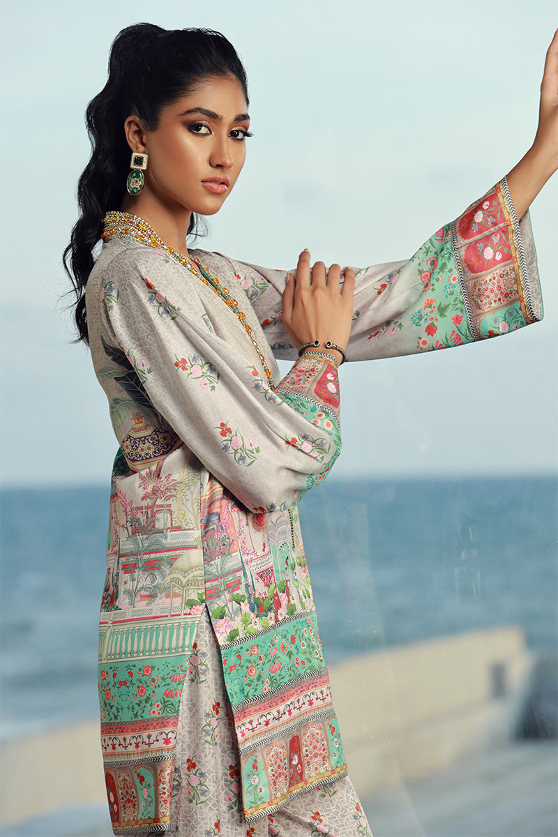 Wardha Saleem | Luxury Pret Fusion Wear | LILA (2PC)