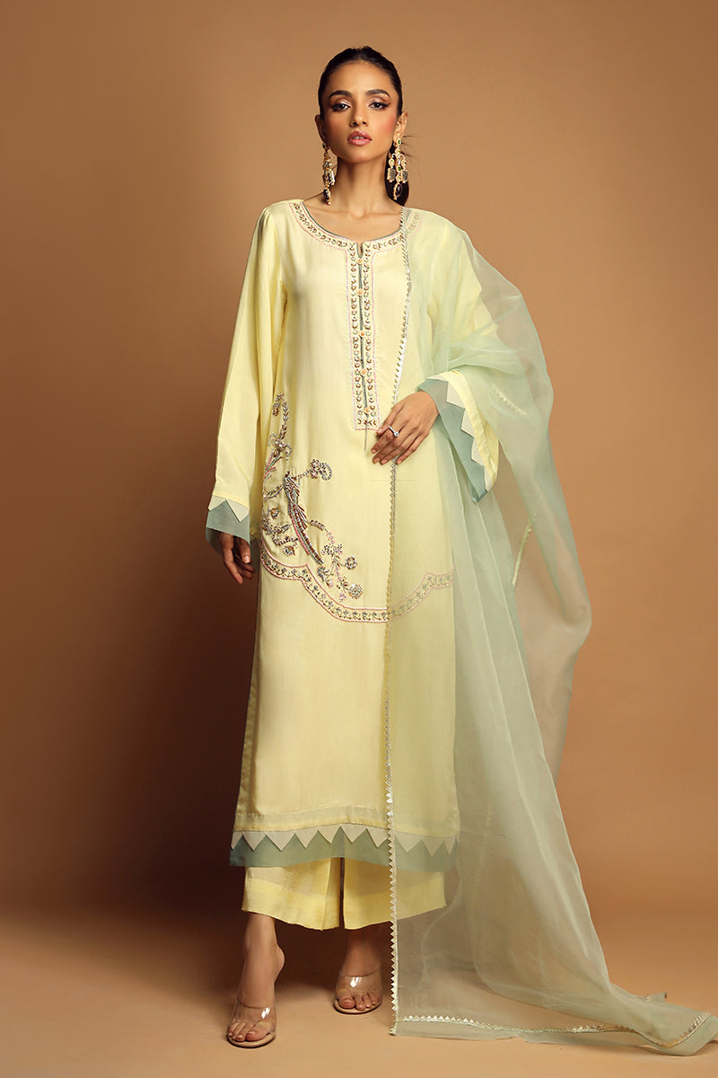 Wardha Saleem | Luxury Pret Traditional Wear | JOIE FORMAL (2PC) - Official Wardha Saleem - Agha Fabrics UK