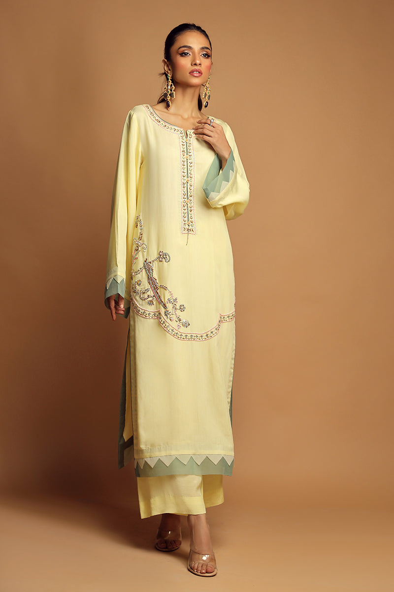 Wardha Saleem | Luxury Pret Traditional Wear | JOIE FORMAL (2PC) - Official Wardha Saleem - Agha Fabrics UK