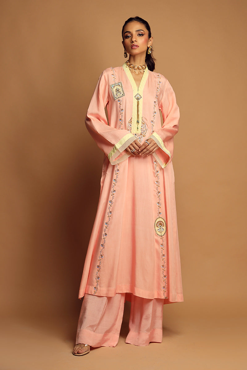 Wardha Saleem | Luxury Pret Traditional Wear | ALLURE (2PC) - Official Wardha Saleem - Agha Fabrics UK