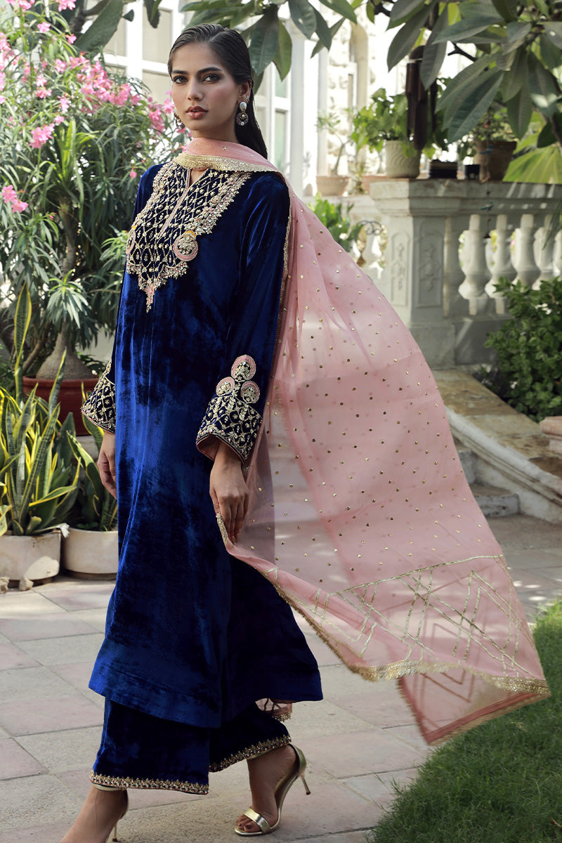 Sana Abbas | Velvet Formals | LOLITE - Official Sana Abbas - Agha Fabrics UK
