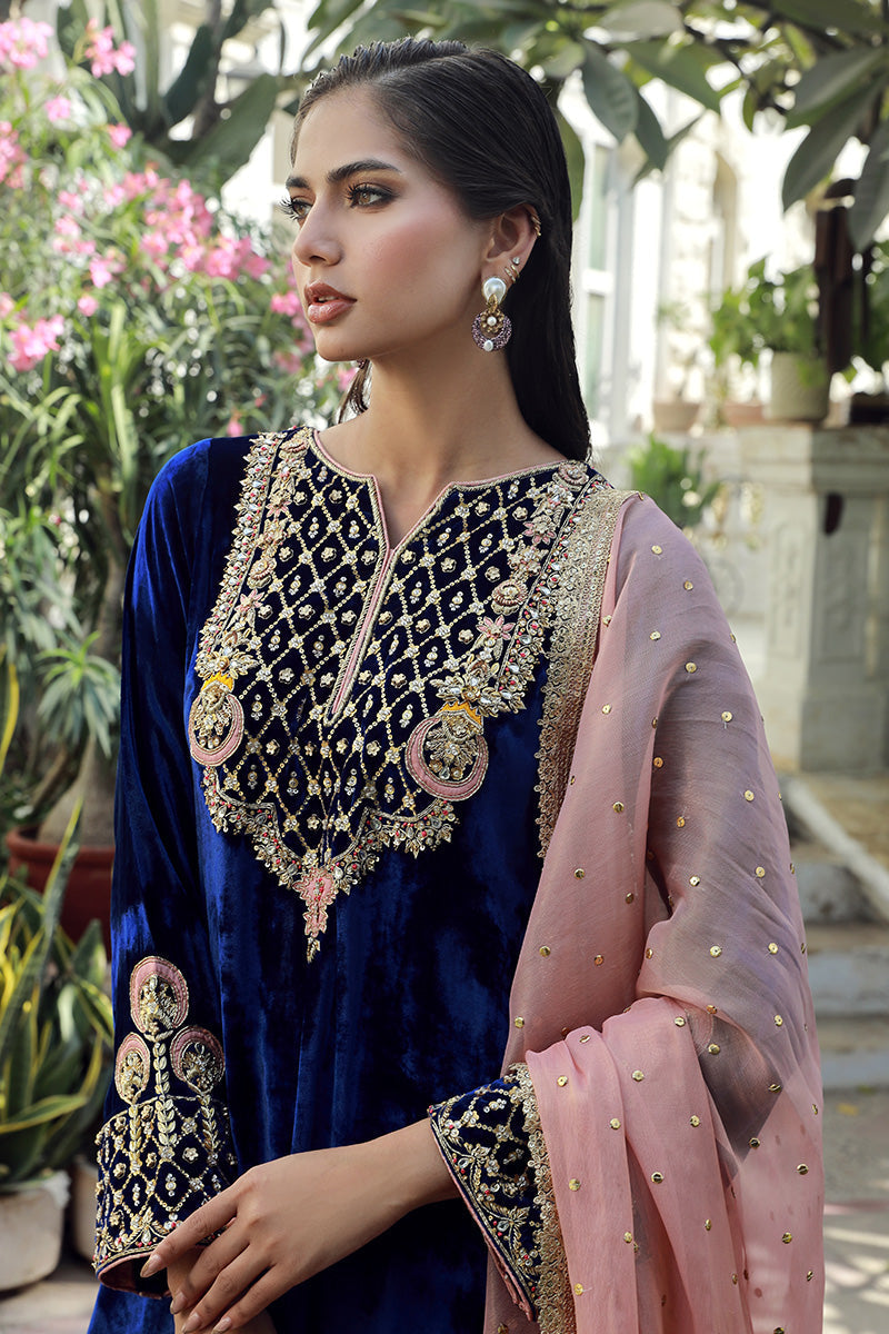 Sana Abbas | Velvet Formals | LOLITE - Official Sana Abbas - Agha Fabrics UK