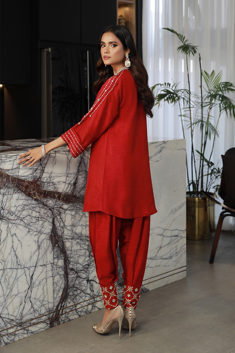 Wardha Saleem | Luxury Pret Traditional Wear | ZIAA (2PC) - Official Wardha Saleem - Agha Fabrics UK