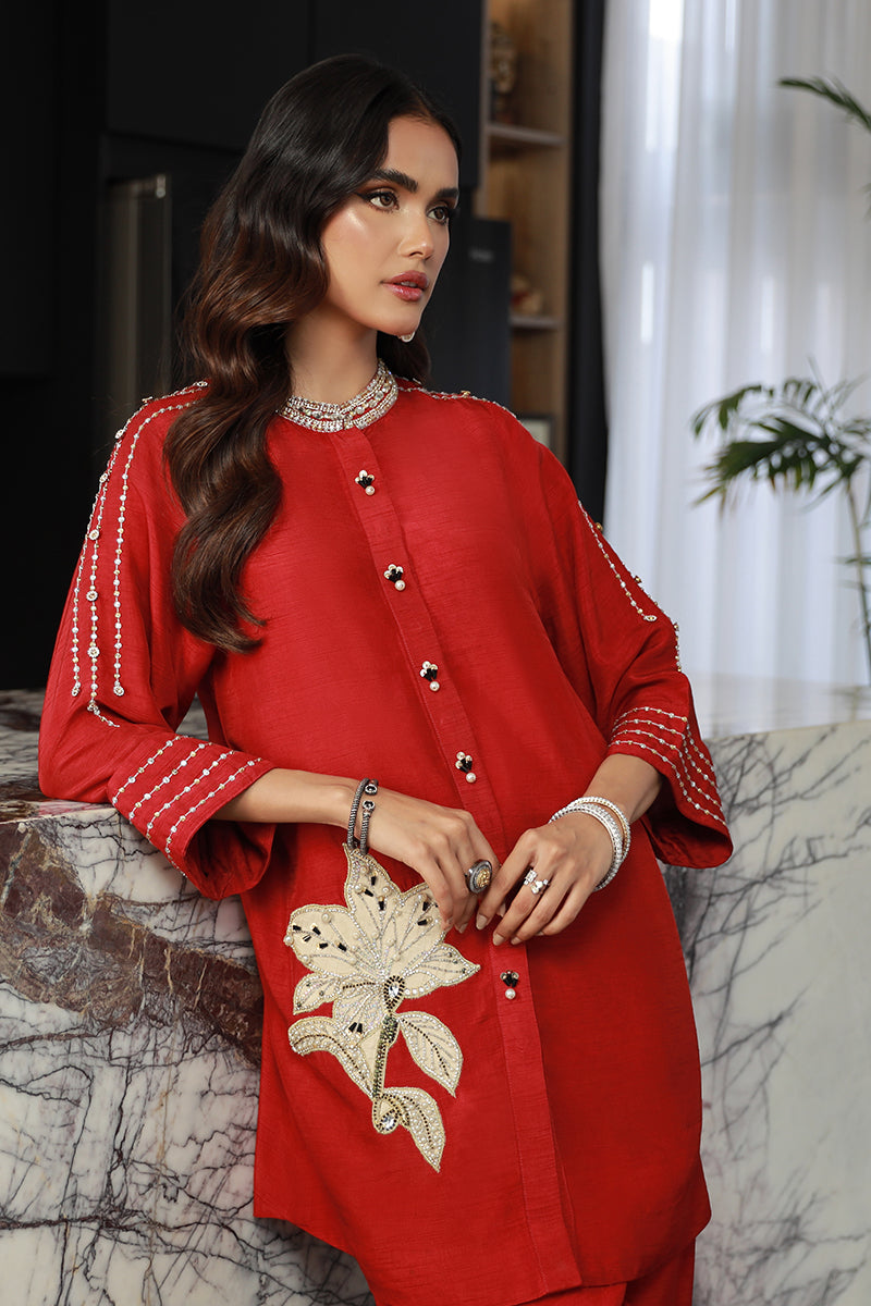 Wardha Saleem | Luxury Pret Traditional Wear | ZIAA (2PC) - Official Wardha Saleem - Agha Fabrics UK