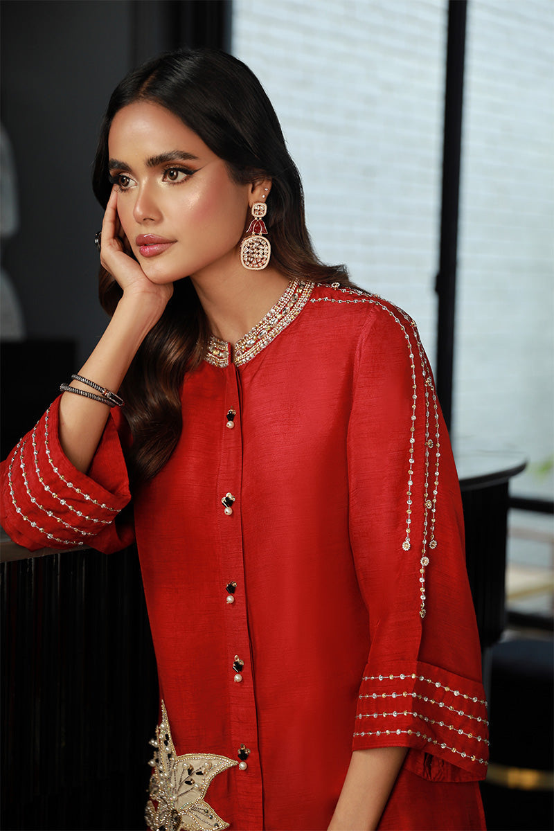 Wardha Saleem | Luxury Pret Traditional Wear | ZIAA (2PC) - Official Wardha Saleem - Agha Fabrics UK