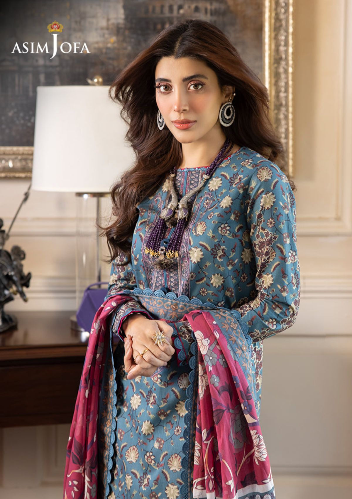 Lawn Collection - Asim Jofa - Rania - Edition Two - AJS#27 - Official Asim Jofa - Agha Fabrics UK
