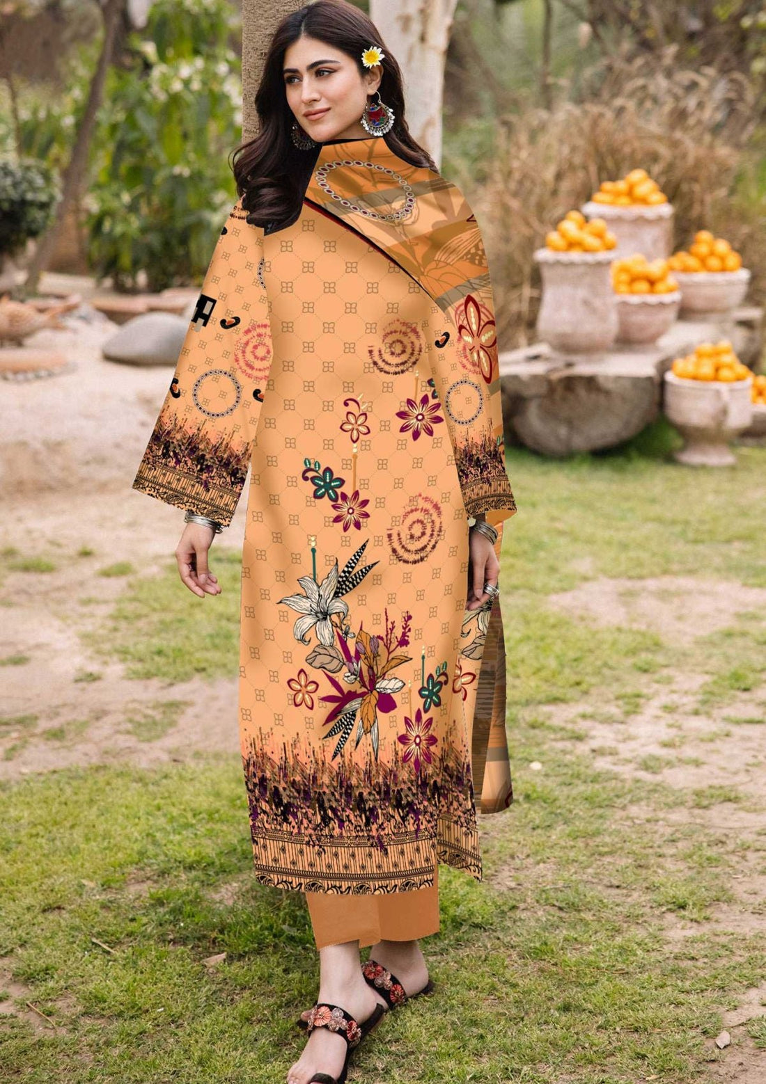 Winter Collection - Art n Style - Monsoon Linen 24 - AMS#15 - Official Art n Style - Agha Fabrics UK