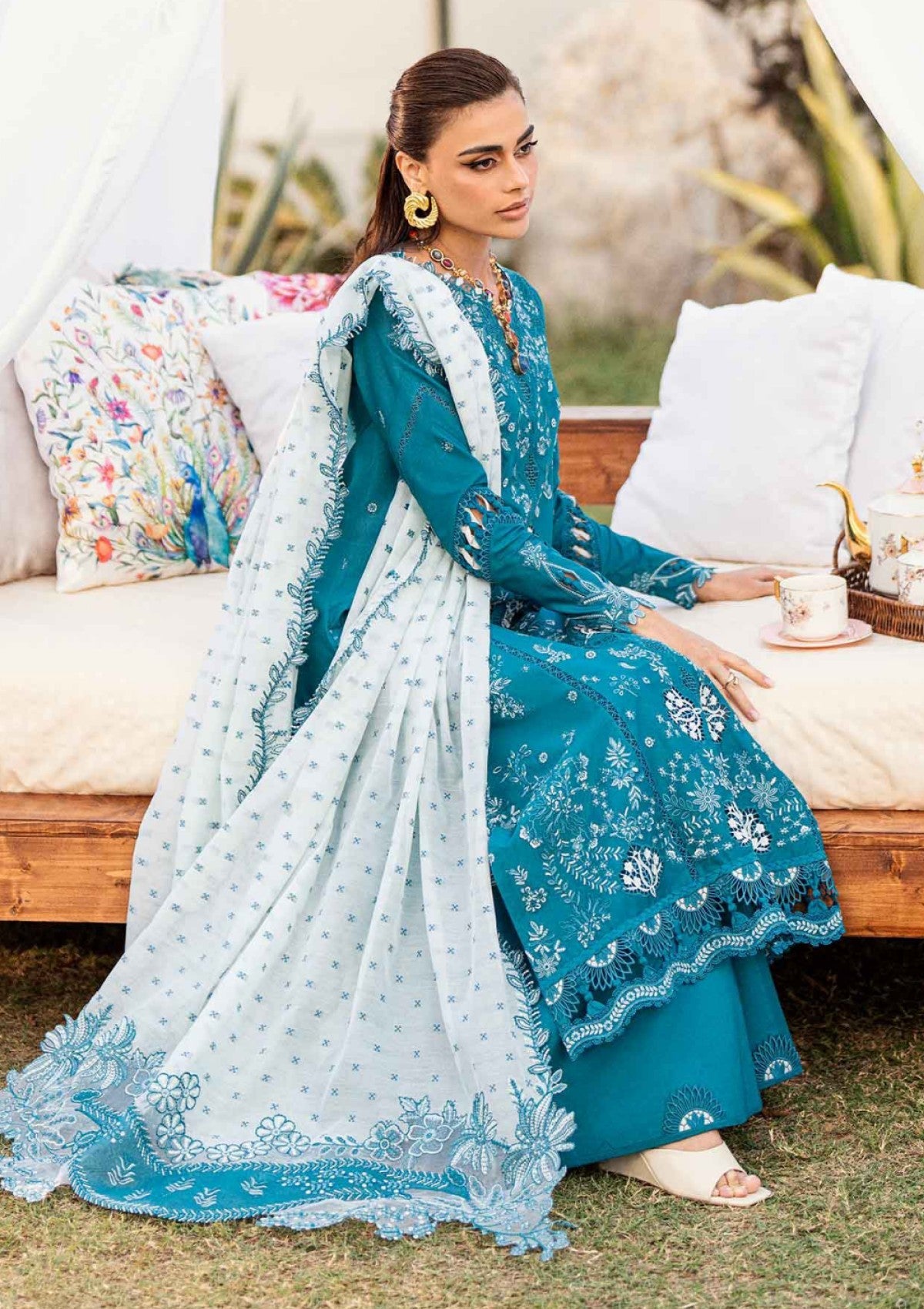 Lawn - Qalamkar - Chikankari - Eid Edit 25 - CS#07 - ALYANA
