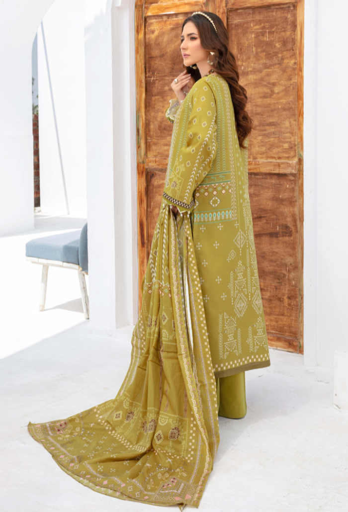 Humdum | Saira Bano Lawn 24 | D04 - Official HumDum - Agha Fabrics UK