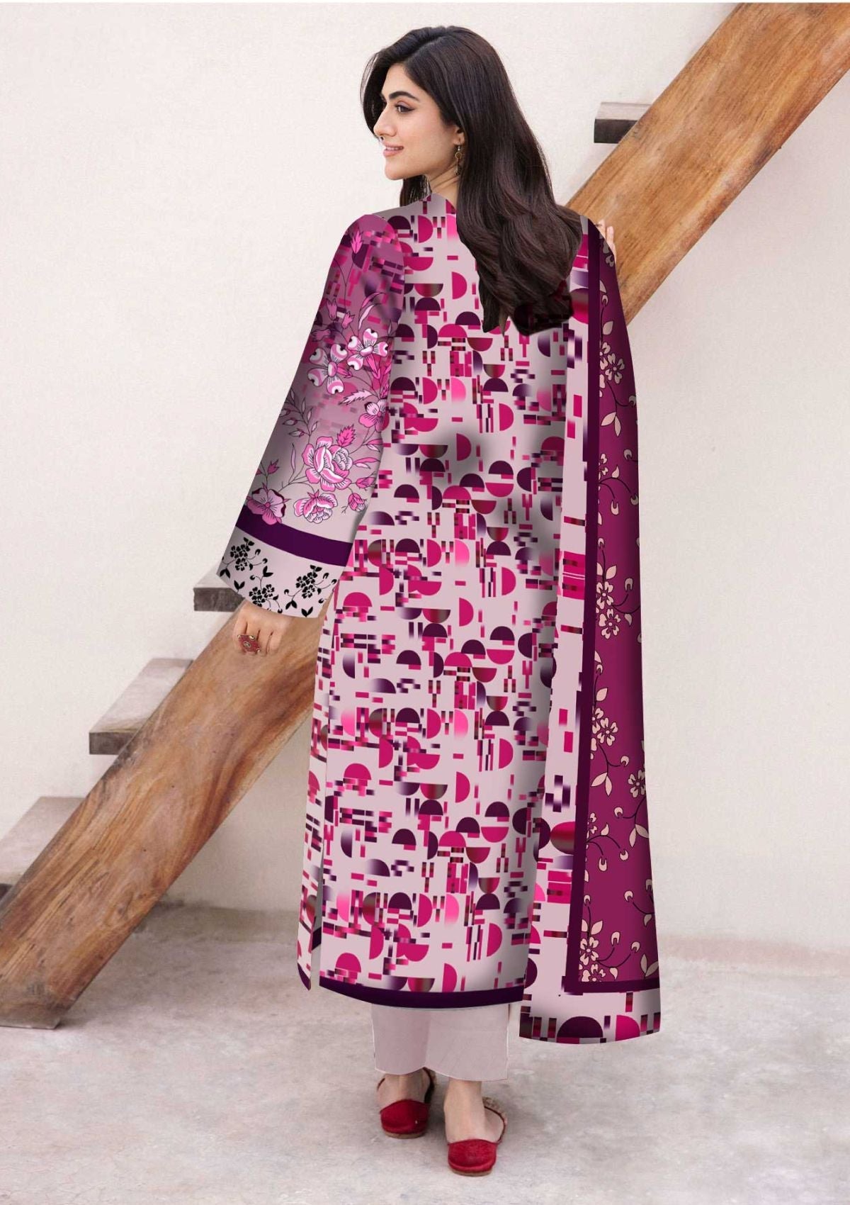 Winter Collection - Art n Style - Monsoon Linen 24 - AMS#09 - Official Art n Style - Agha Fabrics UK