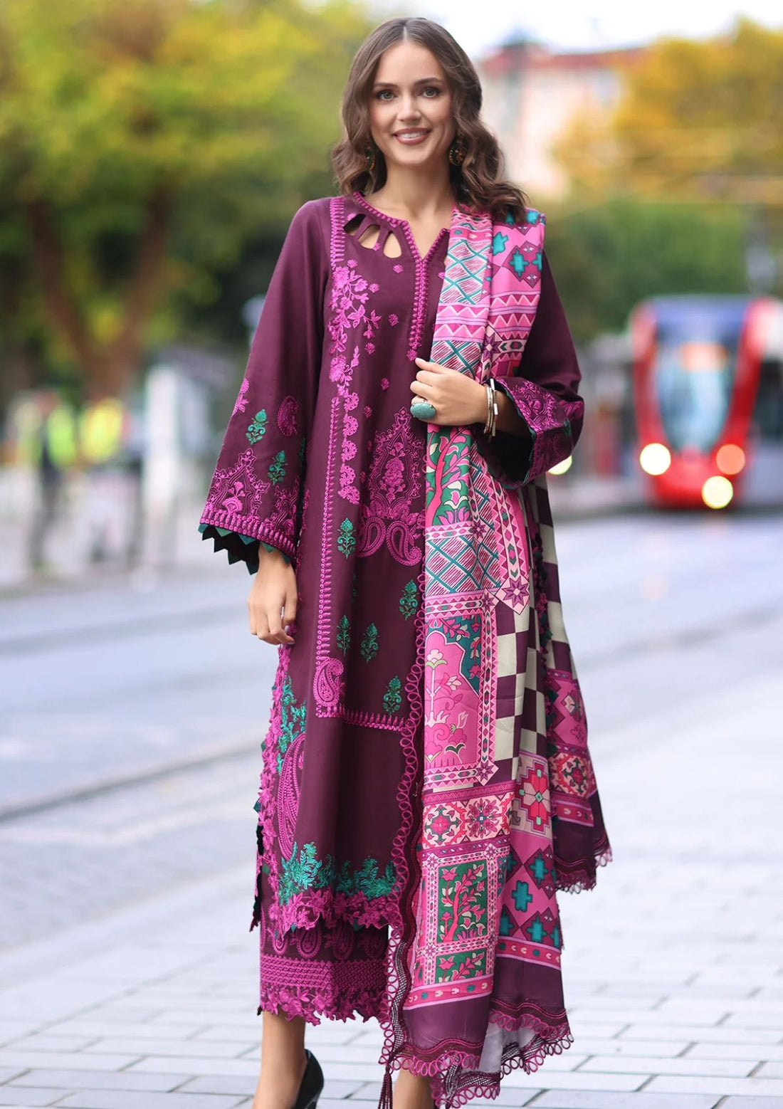 Winter Collection - Charizma - Poshima - CP#PS4-05 - Official Charizma - Agha Fabrics UK