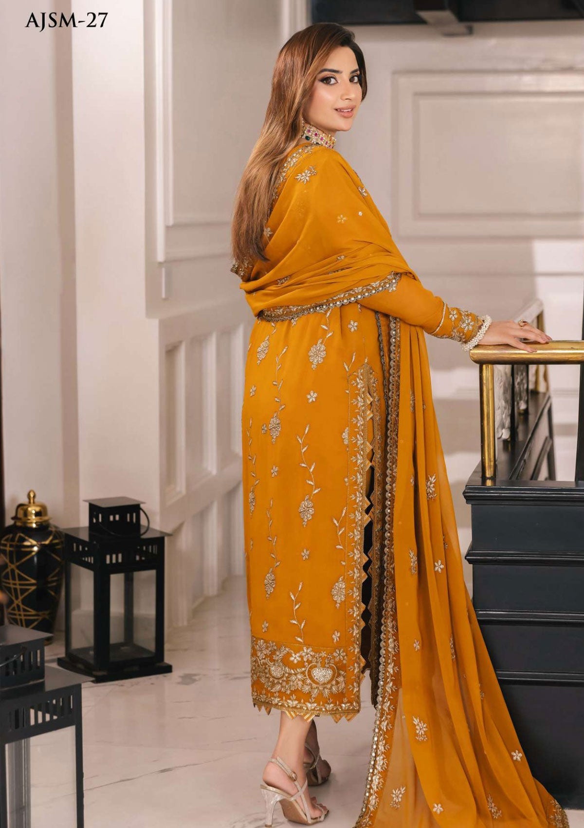 Summer Collection - Asim Jofa - Noorie - AJSM#27 - Official Asim Jofa - Agha Fabrics UK