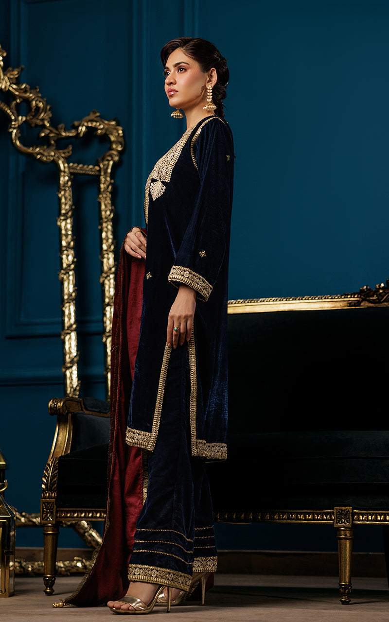 Threads and Motifs | Velvet Collection 25 | 2PC TV-05