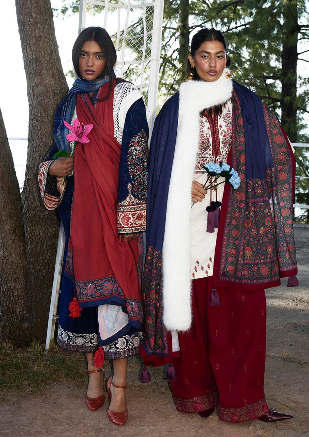 Winter Collection - Jugnu by Hussain Rehar - Autumn Winter - Fable - Official Jugnu by Hussain Rehar - Agha Fabrics UK