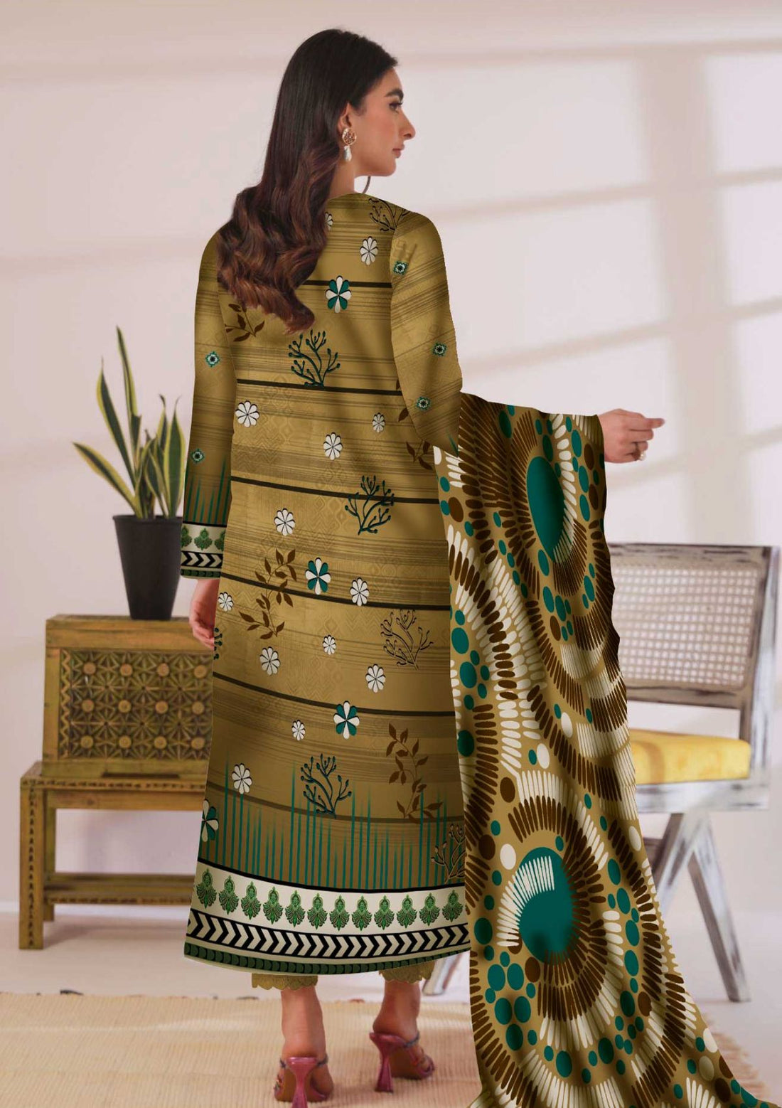 Winter Collection - Art n Style - Monsoon Linen - Volume 2 - A24#11 - Official Art n Style - Agha Fabrics UK