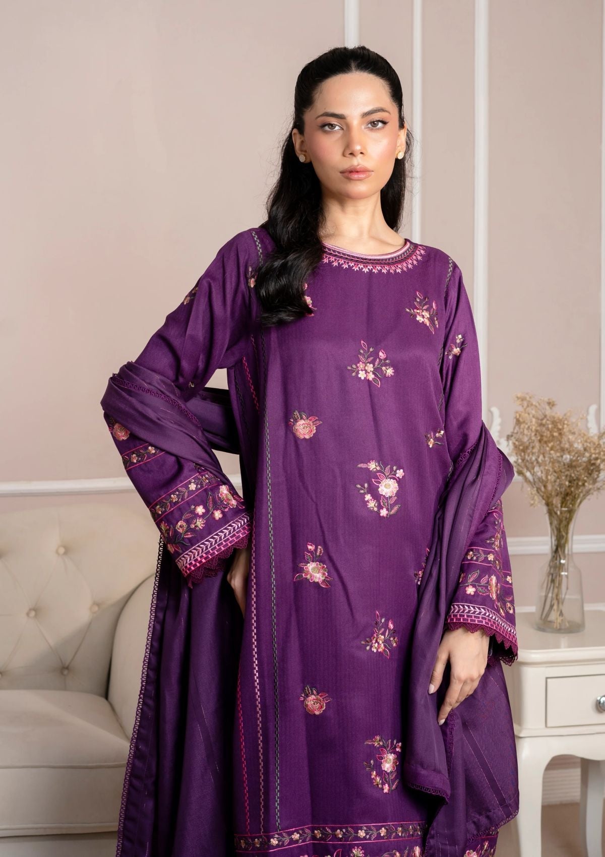 Winter Collection - Keysha - Herringbone Volume 01 - KS-H24-02 - Official Keysha - Agha Fabrics UK