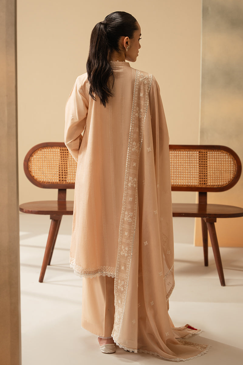 Cross Stitch | Mahiri Embroidered Lawn 24 | SILVER DUST - Official Cross Stitch - Agha Fabrics UK