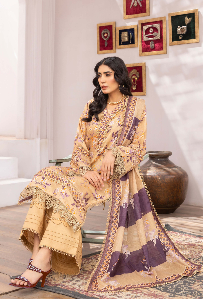 Humdum | Rang e Noor SS 24 | D12 - Official HumDum - Agha Fabrics UK