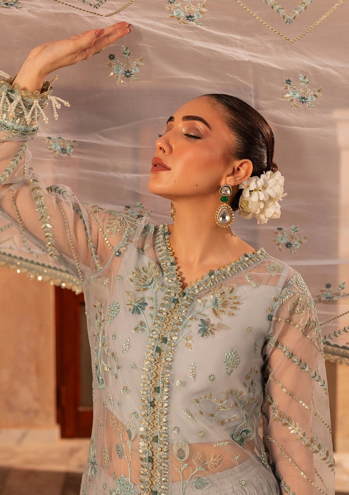 Formals - Aylin - Wedding Edit 25 - AQUA - Official Aylin - Agha Fabrics UK