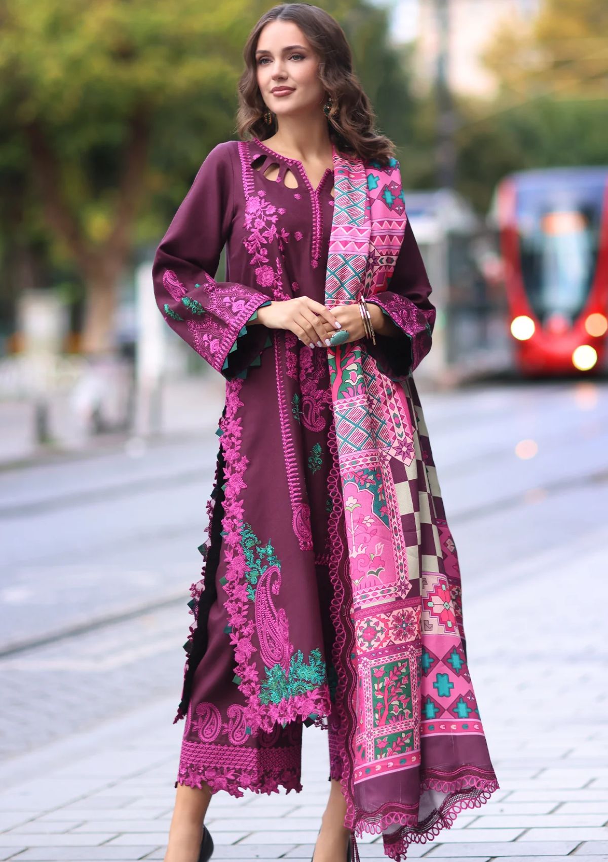 Winter Collection - Charizma - Poshima - CP#PS4-05 - Official Charizma - Agha Fabrics UK